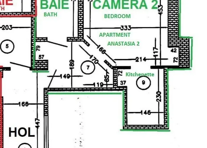 Апартаменты Anastasia Balcescu 2 Self Check Code In From 2pm Only Microwave *